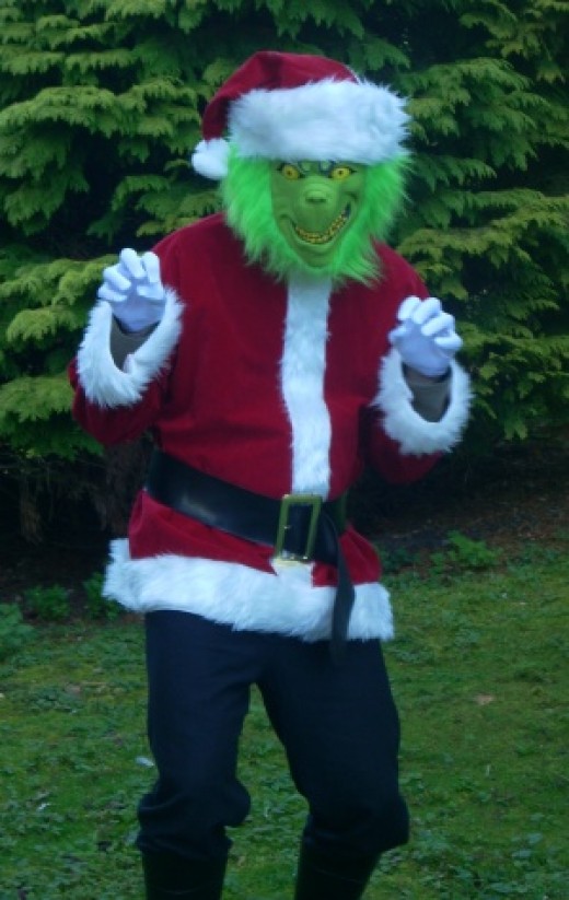 Grinch Costumes (for Men, Women, Kids)
