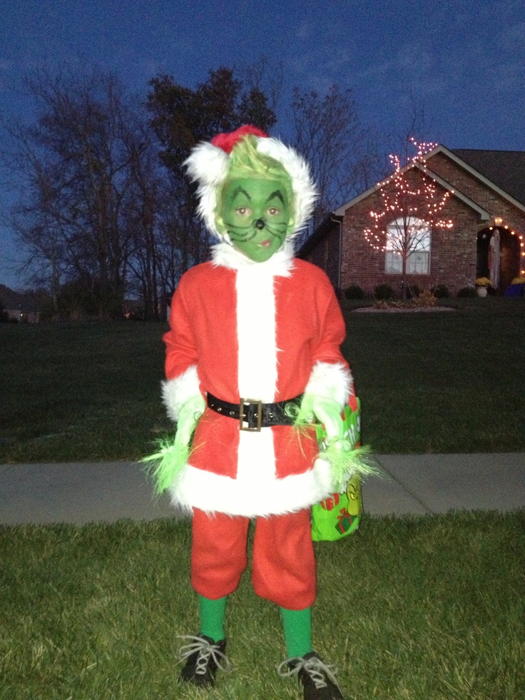 Grinch Costumes (for Men, Women, Kids)