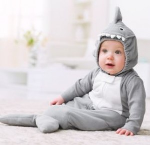 Baby in Shark Costume