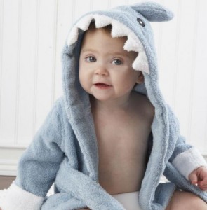 Baby in a Shark Costume