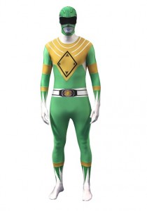 Adult Green Power Ranger Costume