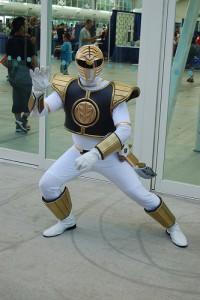 Adult White Power Ranger Costume