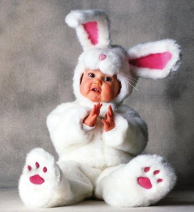 Baby White Rabbit Costume