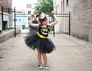 Batgirl Costume with Tutu