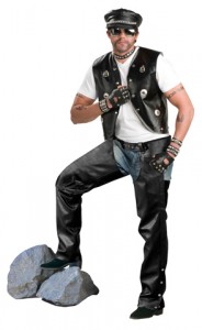 Biker Costume Men