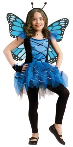 Blue Butterfly Wings Costume