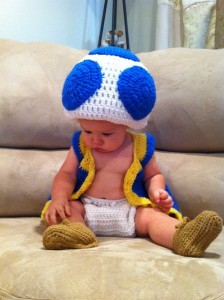 Blue Toad Costume