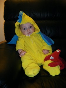 Flounder Costume Baby