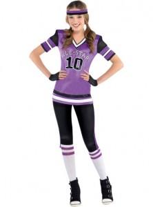 Girl Football Player Halloween Costume