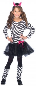 Girl Zebra Costume