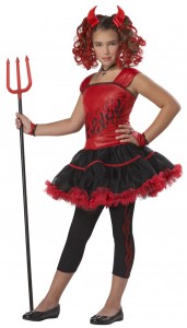 Girls Devil Costume