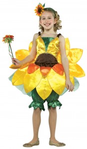 Girls Flower Costume