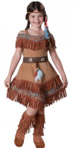 Girls Native American Costume
