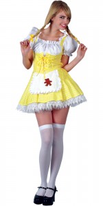 Goldilocks Costume Girl
