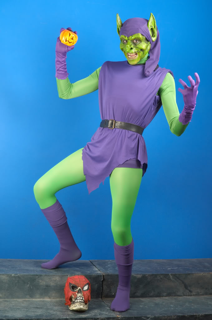 Costume Da Goblin Atosa Per Bambini 3-4 Anni | 5 Pezzi Con Cappello E Copriscarpe | Ideale Per Halloween E Feste A Tema