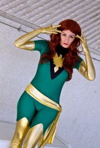 Green Phoenix Costume