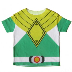 Green Power Ranger Costume Child