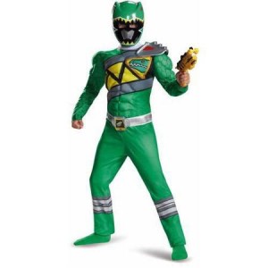 Green Power Ranger Halloween Costume