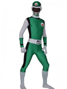 Green Power Rangers Costume