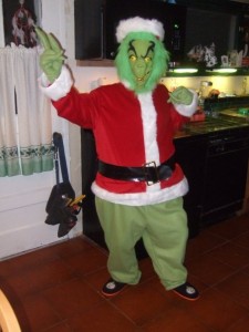 Grinch Santa Costume