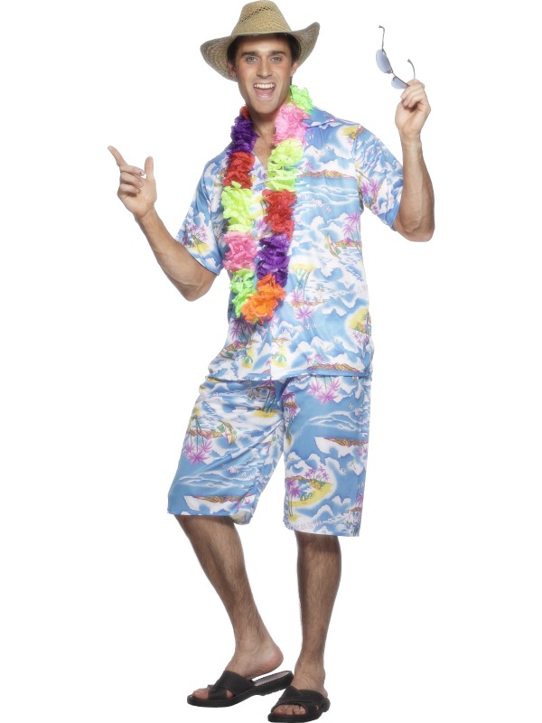 Hawaiian Costumes (for Men, Women, Kids) | PartiesCostume.com