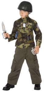 Kid Soldier Costume