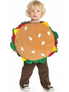 Kids Hamburger Costume