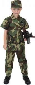 Kids Soldier Costume