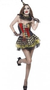 Killer Clown Costume Women