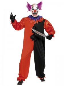 Killer Clown Costume for Adults