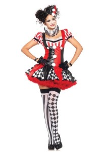 Killer Clown Girl Costume