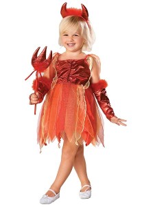 Little Girl Devil Costume