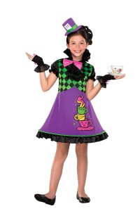 Mad Hatter Girls Costume