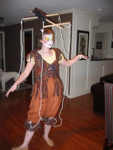 Marionette Halloween Costume