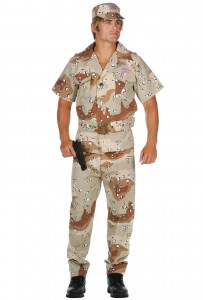 Mens Military Costume