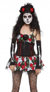 Mexican Skull Costume