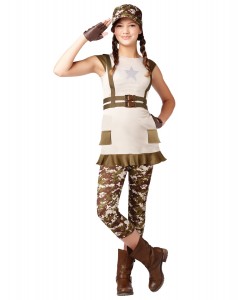 Military Costume for Girls