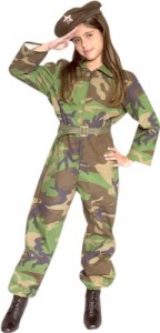 Military Costumes for Girls