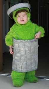 Oscar the Grouch Costume Kids