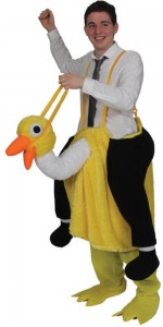 Ostrich Rider Costume
