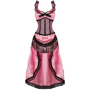 Pink Burlesque Costume