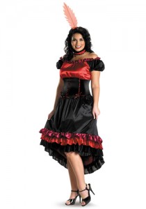 Plus Size Burlesque Costume