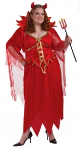 Plus Size Devil Costume