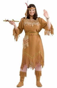 Plus Size Native American Costume