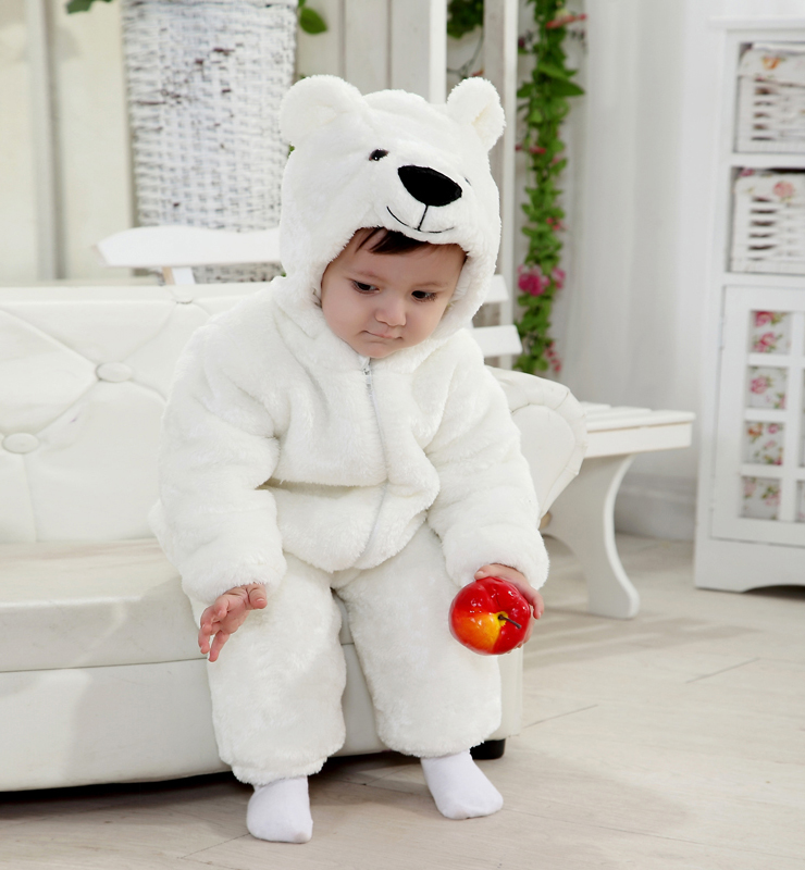 Polar Bear Costume Kids.