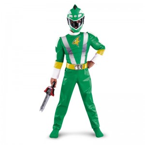 Power Ranger Green Costume