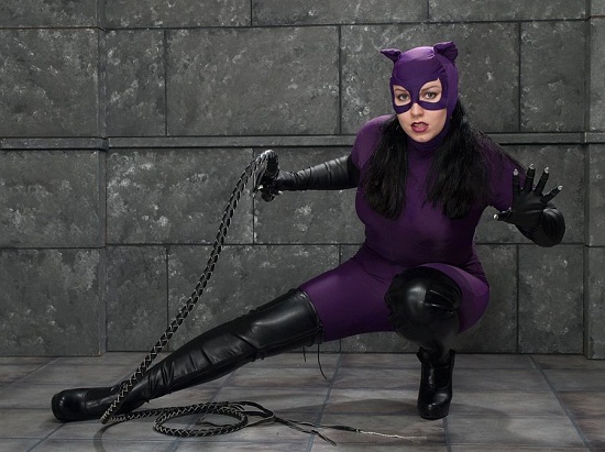 KD Purple OR Black Catwoman Costume Replica