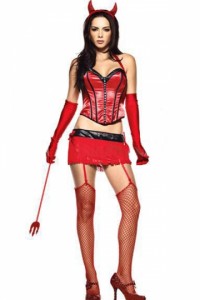 Red Corset Costume