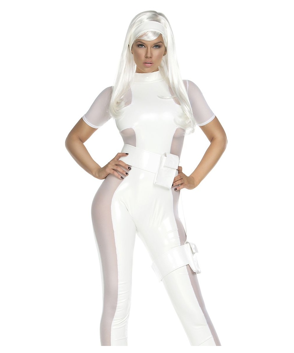 Storm X-Men Costume White.