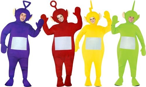 Teletubby Costumes.